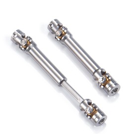TRZX RC Metal Drive Shaft 40~260mm Upgrade Parts for 1:14 Tamiya Trailer Tractor Truck RC Crawler Car (65~85mm)
