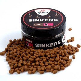 Fjuka Sinkers 4mm | Natural | Hookbait Pot | Tough, Hookable Bait | Float & Feeder