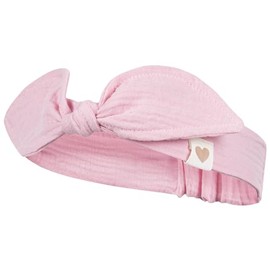 Headband Head Scarf Summer Hat Baby Hat Girls Hat Muslin Color Pink Clothing Size 42-44, pink, 1 pc. (pack of 1)