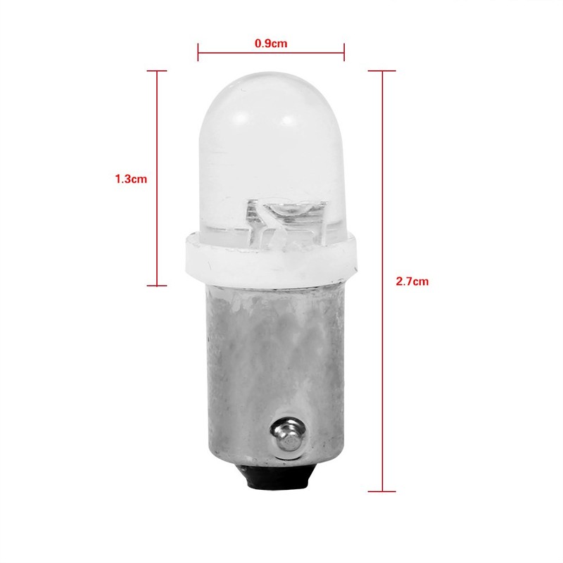 Dashboard Light Bulbs, 20Pcs LED Bulbs T11 T4W BA9S H6W