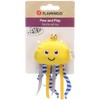 Flamingo Strellow Octopus Cat Toy - Yellow, 6.8 × 2.5