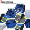 HATAUNKI Reflective Safety Vest for Women Mesh High Visibility Vest