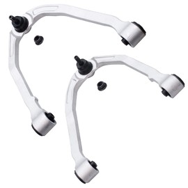 Detroit Axle - 4pc Front End Control Arms Kit for 03-07 Infiniti G35, 03-09 Nissan 350Z, 2 Upper Control Arms 2 Outer Tie Rod Ends 2003 2004 2005 2006 2007 2008 2009 Replacement