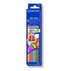 Noris Club Triangular Slim Coloured Pencil, Assorted Colours, Pack of