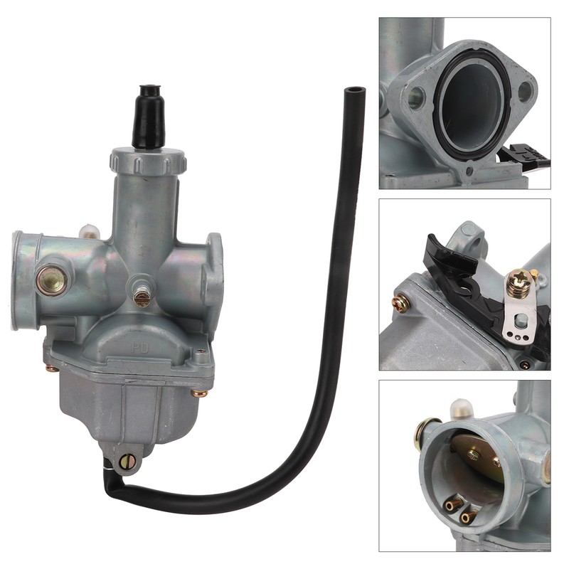 Motorcycle Carburetor Metal 25mm Intake Dia Wearproof Carb Replacement for
