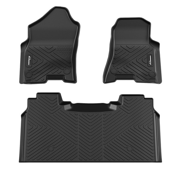 Floor Mats for Ram1500, Heavy Duty Anti Skid Floor Liners