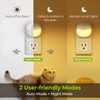 AUVON Plug in Night Light with Motion Sensor and Dusk
