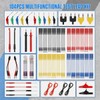 Multimeter Test Leads Kit 104PCS Multimeter Leads Kit Multi Function