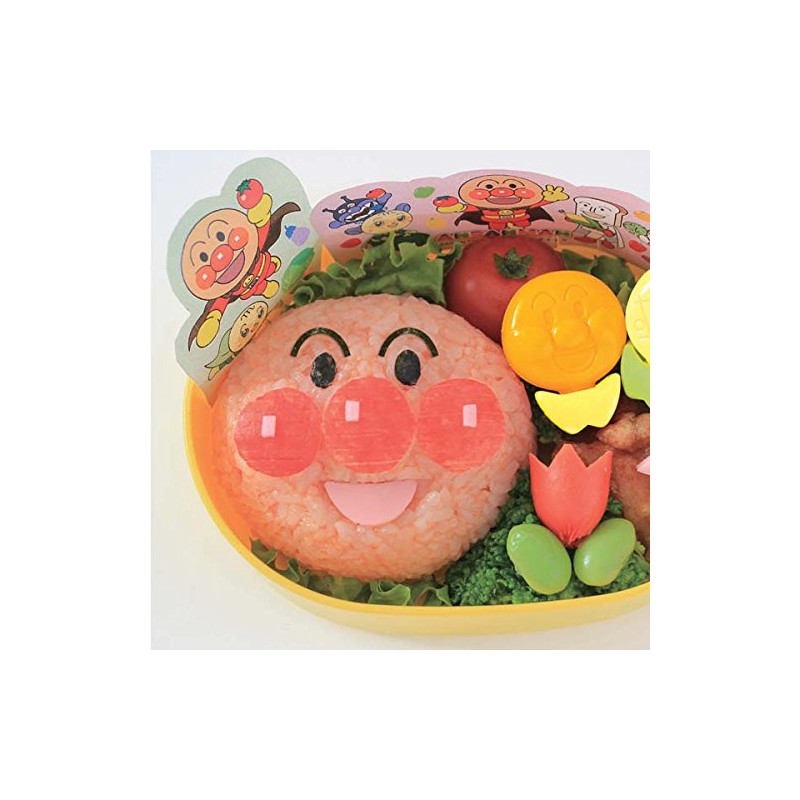 Tsujisel Bandai Rice Shape Anpanman 2353746, Made in Japan, Yellow