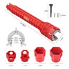 14 in 1 Faucet and Sink Wrench Basin Wrench Pipe