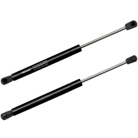 YMAUGP QTY2 lift supports shocks struts Extended Length 16 inches, Compressed Length 10 inches, 35 lbs Force for RV Camper Bed Storage Box Lid TV Cabinet Door Boat Floor Cover Hatch Custom Window