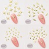 400 Pcs Star Nail Charms for Nails Art, KQueenest 3D