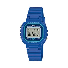 Casio LA-20 Digital Wristwatch, Women's, Girls, Kids, Overseas Model, Blue LA-20WH-2A