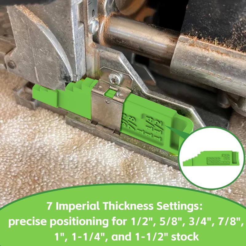 Imperial Thickness Gauge for Festool Domino DF 500 (1/2in to