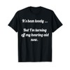 Funny Deaf Pride ASL Hearing Aids Product T-Shirt