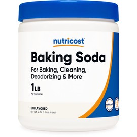 Nutricost Baking Soda (1 LB) - For Baking, Cleaning, Deodorizing, and More