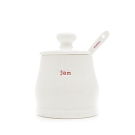 Keith Brymer Jones - Word Range - Ceramic Jam Pot - Jam and Sweet