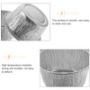 Luxshiny 100pcs Cupcake Baking Cups Aluminium Foil Muffin Cups Pudding