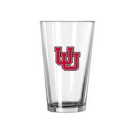 Utah Utes 16oz Logo Pint Glass