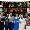 Juneteenth Backdrop Happy Juneteenth Banner African American 19th June 1865