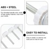 Totority Baby Gate Threaded Spindle Rod 4 Pcs Safety Adapter