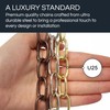 RCH Hardware CH-S56-11S-CO Steel Chandelier Chain 9 Gauge, Copper (1
