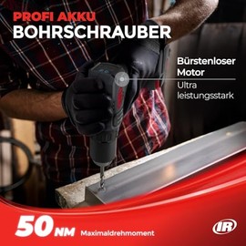 Ingersoll Rand D3141 - Herramienta desnuda compacta inalámbrica de 12 20V, par de torsión de 450 pulgadas, mandril sin llave, empuñadura de pistola   