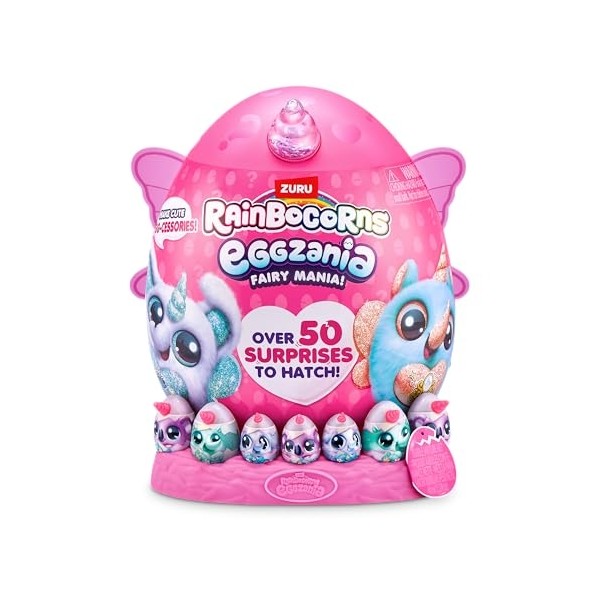 Eggzania Fairy Mania (Koala) by ZURU, Plush Toy, Collectible Plush,