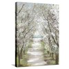 ART.COM Stretched Canvas Print Blossom Pathway by Allison Pearce, 18"