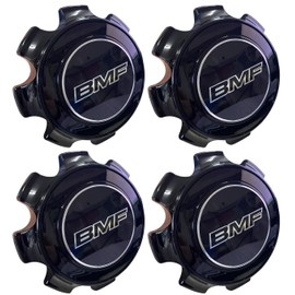 Gloss Black BMFCC01 Wheel Rim Center Hub Cap 83452010F 4PCS