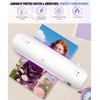 A4 Laminator Machine,9 Inch Small Laminating Machine,Thermal Laminator Dual Hot