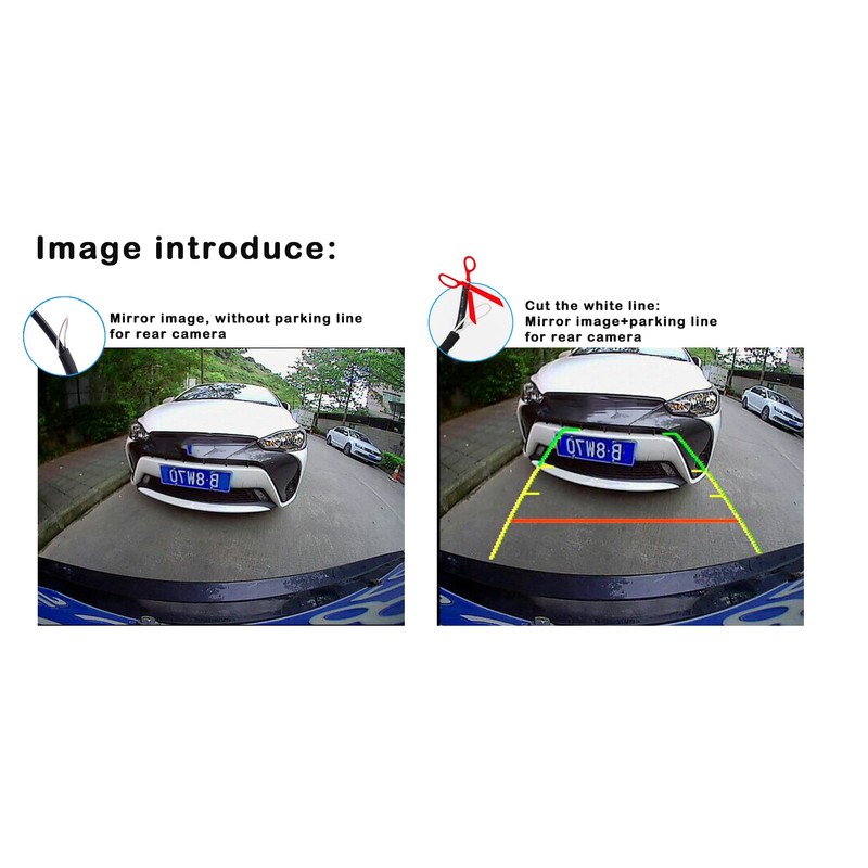 Weivision Hd Colorful Ccd Car Rear View Camera for E60