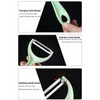 Y-Shaped Vegetable Peeler Set, 3 Pieces, Mint Green/Pink/Black