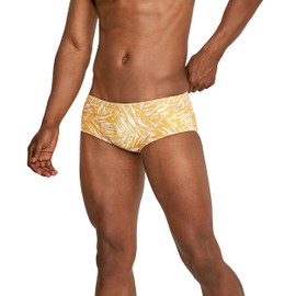Speedo Men's Standard Swimsuit Euro Brief Endurance Printed, Abstract Tiger
