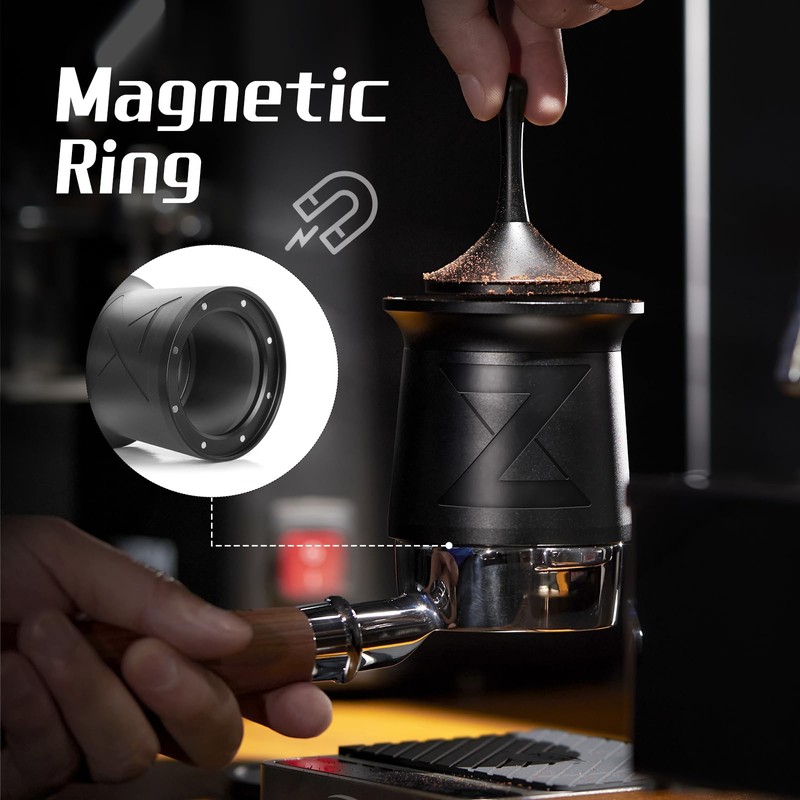 IKAPE 54mm Espresso Powder Receiver Cup, Coffee Powder Receiver Container,