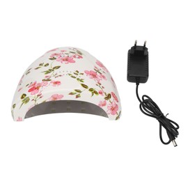 48W LED UV Nail Gel Dryer Flower Printing 30pcs Light Chips Infrared Sening Nail Polish Curing Lamp 100‑240V EU Plug