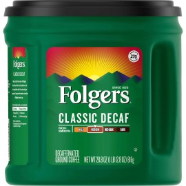 Folgers Ground coffee (select variety below) - Decaffeinated Classic Roast Coffee