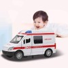Ambulance Toy, 1:32 Mini Stimulation Alloy Ambulance Car Sound and