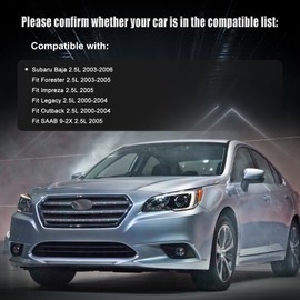 YYHHZZ Altemnator Compatible with Subaru Baja 2.5L 2003-2006, Fit Forester 2.5L 2003-2005, Fit Impreza 2.5L 2005, Fit Legacy 2.5L 2000-2004, Alternator Replacement for 23700-AA370, 23700-AA37A