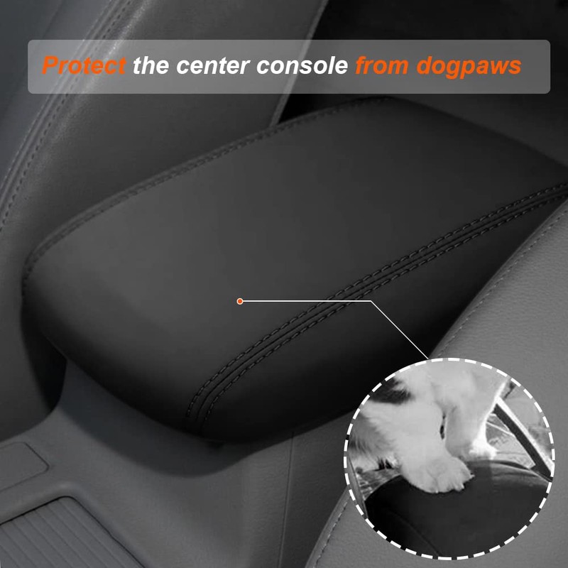 DEYTOP Center Console Cover for Subaru Crosstrek 2012-2017 Car Armrest