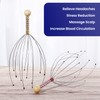 ABC Scalp Massager, Head Scratcher, Manual Head Massager Scratcher for