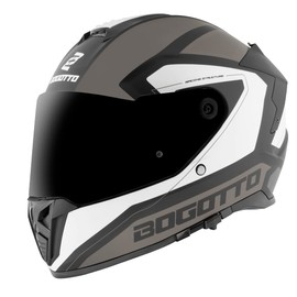 Bogotto FF122 BGT Helmet, Grey/White, 2XL