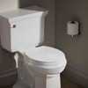 KOHLER 20111-0 Brevia, Slow Close Toilet Seat, Round Toilet Seat,