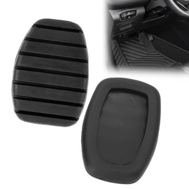 2 PCS Car Clutch Brake Pedal Non Slip Car Pedal Cover Rubber Rubber Pad Covers Repalcement for Renault for Clio Megane Vauxhall Kangoo 7700416724 4653100QAC 91159860 Automobile Accessories