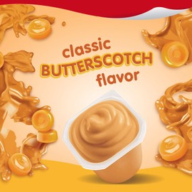 Snack Pack Butterscotch Pudding Cups, 4 Count, 12 Pack