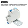 sourcing map Circuit Breaker Low Voltage AC 10A 230/400V 1-Pin