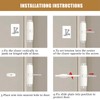 LuleyjorDoor Closers,zinc Alloy Lasts 10 Years,2pcs10 Minute Installation,Automatic Safety Spring