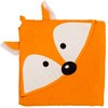 Smithy Hooded Towel Baby Fox with Ears, 100 x 100