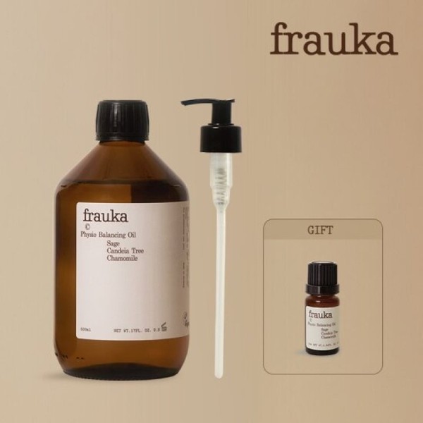 Frauka Frauka Ampoule Oil 500ml x 1 (+ 1 pump