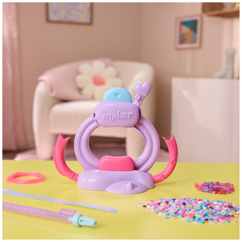 Cool Maker, Stack’d Heishi Studio Bracelet Making Kit with Easy